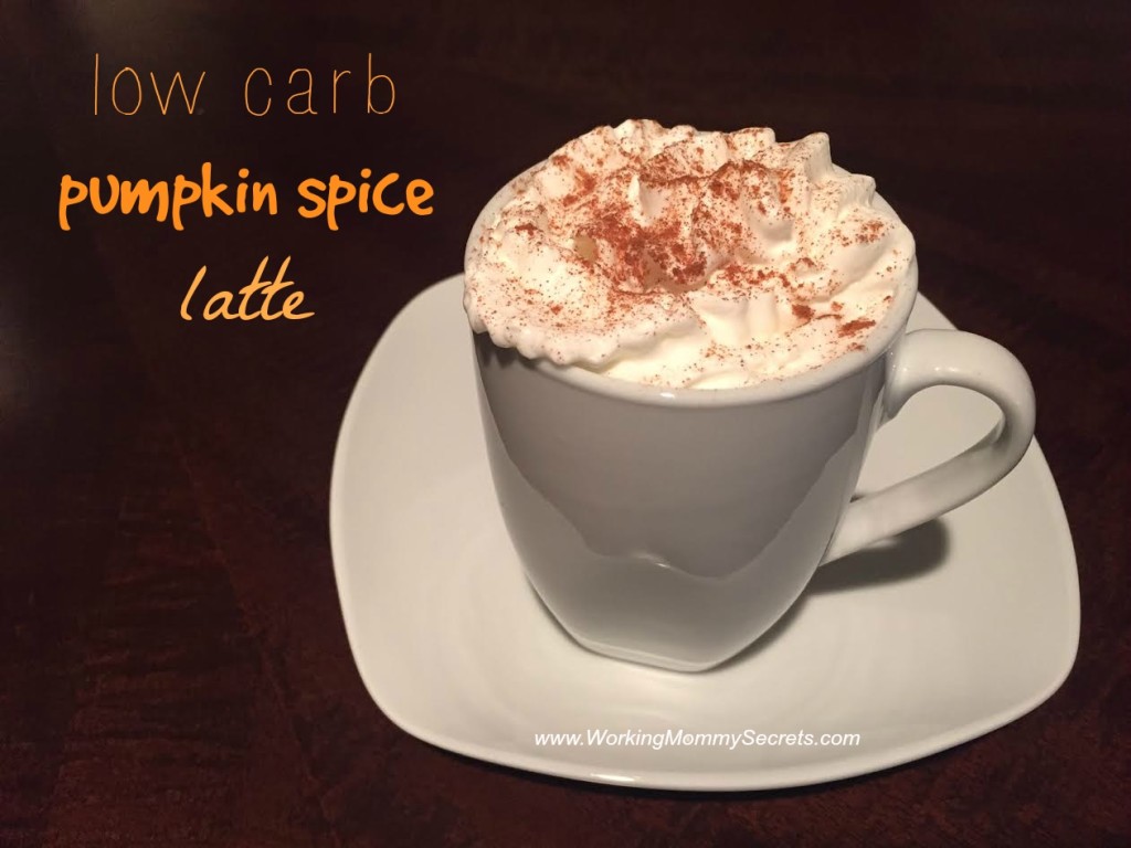 Low Carb Pumpkin Spice Latte